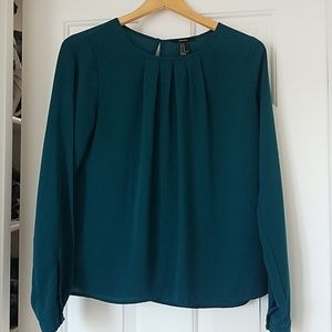 Dressy blouse teal